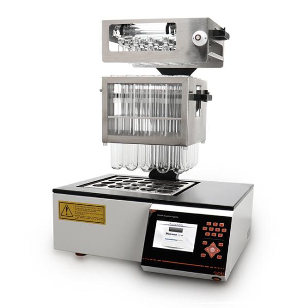 Quality KDN-20 Kjeldahl Digestion Block Graphite Digester 3600W 5.7in Screen Lab Testing Instruments for sale