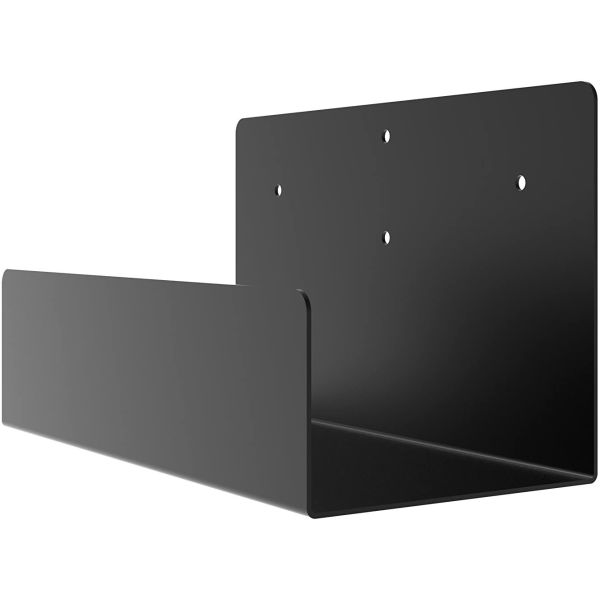 Suspended CPU Holder Mounting Under Desk Computer Case Fixing Metal Bracket Cabinet Pc Mount