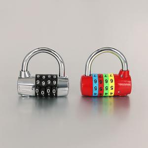 Buy cheap Zinc Alloy Steel Door Combination Lock Padlock Number Combination Round Shape product