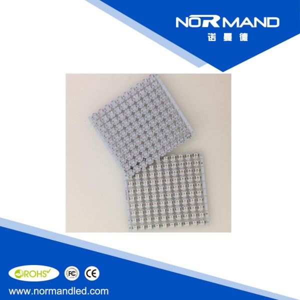 100x ws2812 heatsink individually addressable rgb full color ws2812b led with