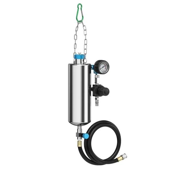 Quality Black A/C System Flush Kit Effective AC System Cleaner Tool for Car Line Maintenance for sale