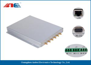 ISO18000-3M1 Long Range RFID Reader RF Power 1 - 8W With Six Channels
