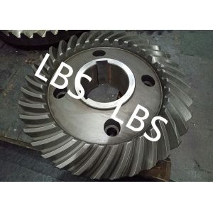 Buy cheap Spiral Bevel Double Helical Gear Shaft Polishing Anodic Oxidation product