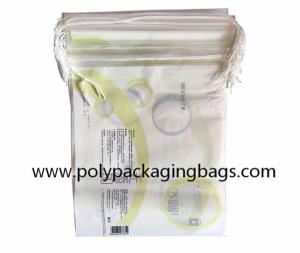 Waterproof Thickness 0.04mm CPE Plastic Drawstring Bag