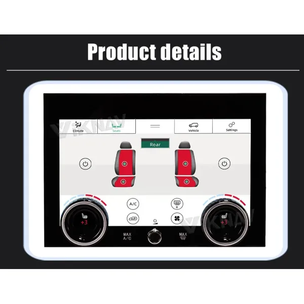 Viknav Fit For Land Range Rover Vogue L405 2013-2017 10.4 inch Car air Conditioning Panel Climate Board AC Panel