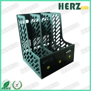 Buy cheap Vertical 3 Columns ESD Document Holder , ESD File Holder A4 Size Material Conductive Pp product