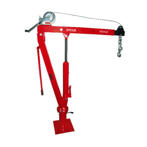 Quality Adjustable Legs Hydraulic Pump 1 Ton Foldable Engine Crane for sale