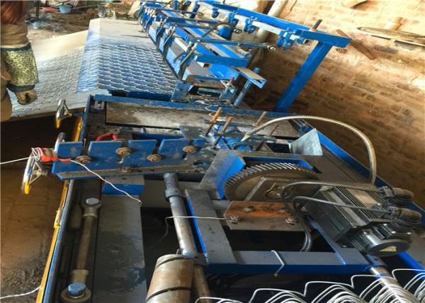 Quality Easy Operation Chain Link Wire Machine , Chain Link Fence Making Machine for sale
