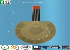 Buy cheap 0.125mm PET Based Capacitive Touch Circuit High Sensitivity And Density product
