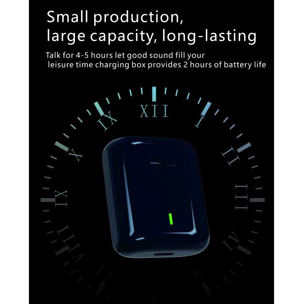 Lightweight Wireless Earbuds For Iphone Auto Pairing 15M Working Range