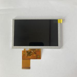 Buy cheap 40 Pins FPC RGB 5'' TFT LCD Display 480rgbx272 Resolution with Rtp product