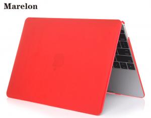 China Red PC Mac Crystal Case High Temperature Resistance Prevent Accidentally Dropped on sale