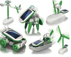 Buy cheap Robot Building Kits Solar Powered Robot 6 In 1 For Children Education product