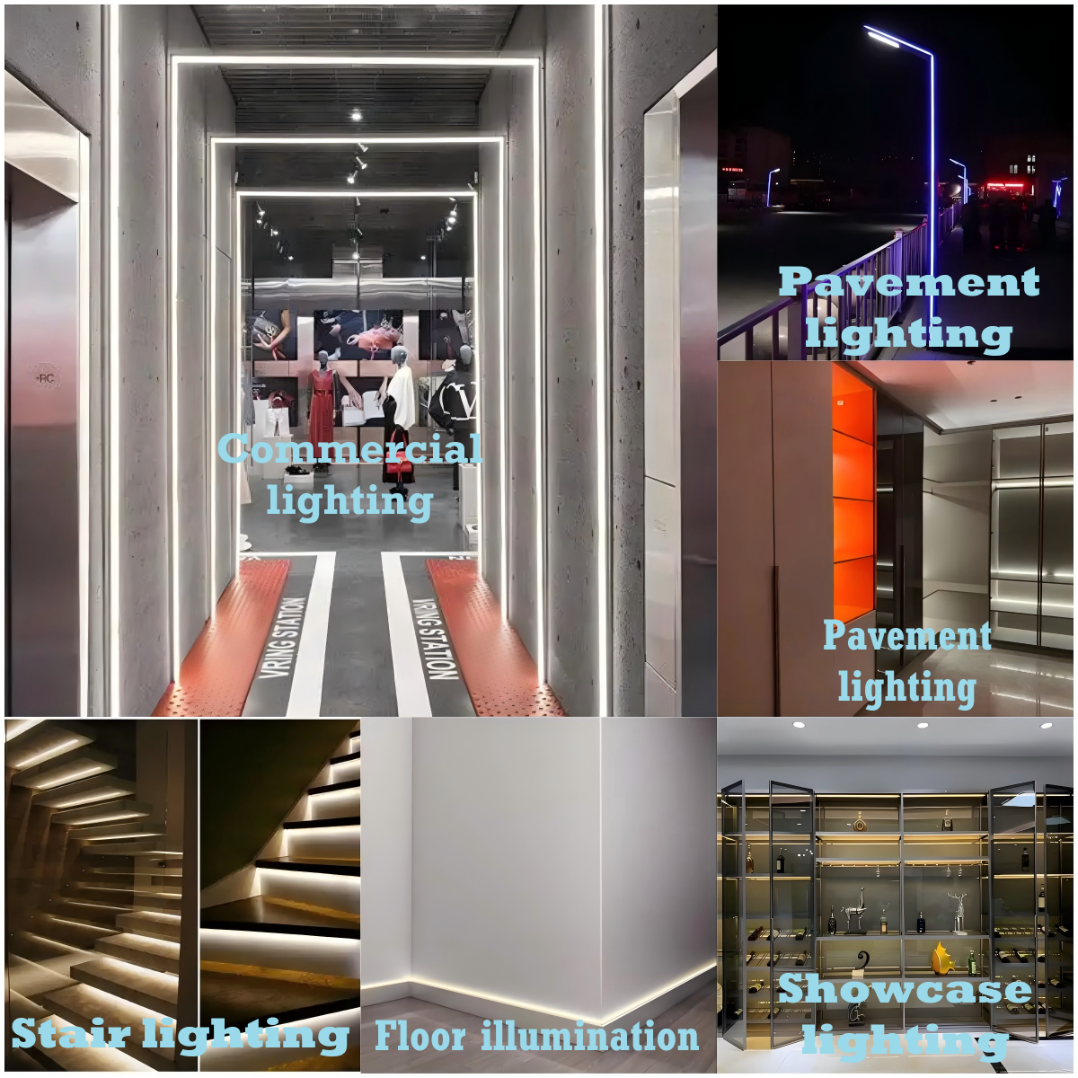 ​Industrial Aluminium Profile For LED Strips Heat-Resistant Snap-Fit Structure
