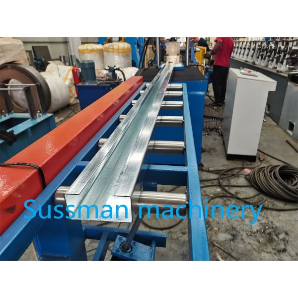 Galvanized Steel Stud And Track Roll Forming Machine 160mm Width C Profile Channel