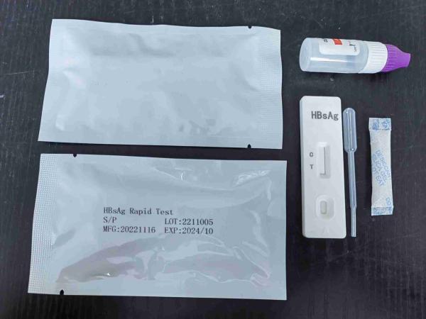 Quality Human Serum Or Plasma Specimen HBsAg Rapid Test Kit Colloidal Gold for sale