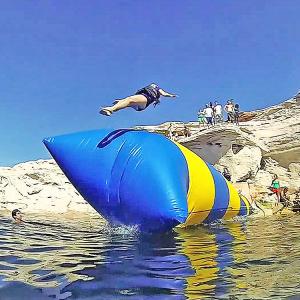 China Inflatable Water Pillow Inflatable Water Jumping Bag Inflatable Water Catapult on sale