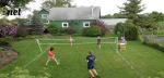 Factory Custom With Wire Rope Four Bread Edge Outdoor Badminton Net Price of