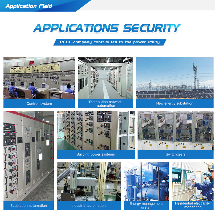 Power Distribution System LED AC/DC Power 48*96mm Digital Single-phase Voltage Meter