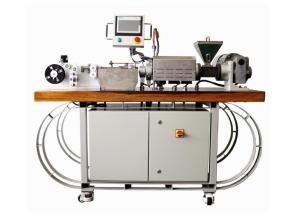 Lab Size 3d Printer Filament Extruder , Abs Filament Extrusion Machine