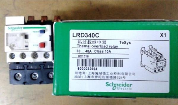 Quality New Original Schneider  thermal overload relay LRD340C LR-D340C 30-40A for sale