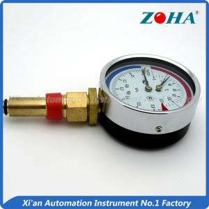 China Dial Boiler Thermometer Temperature Gauge / Mini Combined Temperature And Pressure Gauge on sale