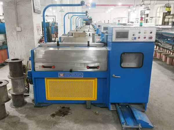 Quality 2200m/Min Bull Block Fine Wire Drawing Machine Inlet Wire 0.80-1.20mm for sale