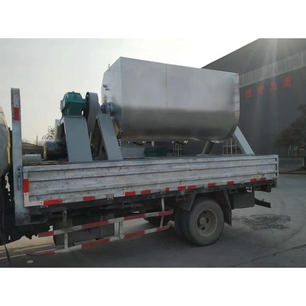 500kg Horizontal Mixer Machine , Feed Charcoal Powder Mixer Machine With SGS