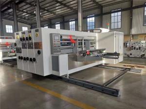 China Carton Box Flexo Printing Slotting Die Cutting Machine Electric on sale