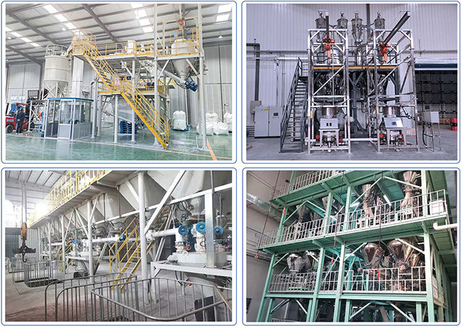 High Efficiency Automatic Batch Weighing System With Bulk Bag Discharger For Chemical Food