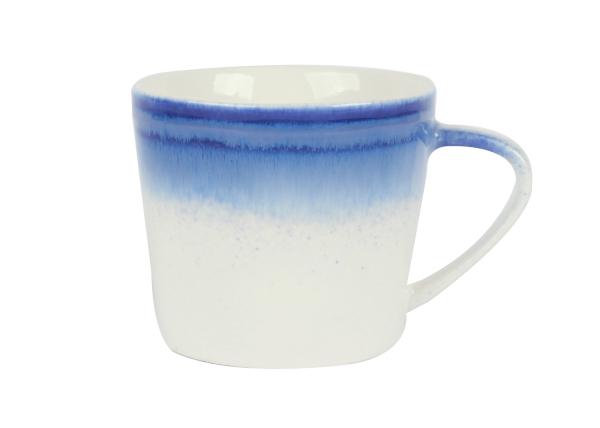 Reactive Color Custom Stoneware Coffee Mugs , 500ML Glazed Coffee Mug For Daily