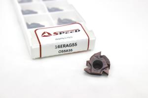 CNC Tungsten Carbide Threading Insert 11ER/IR AG60 CVD Coating Cutting