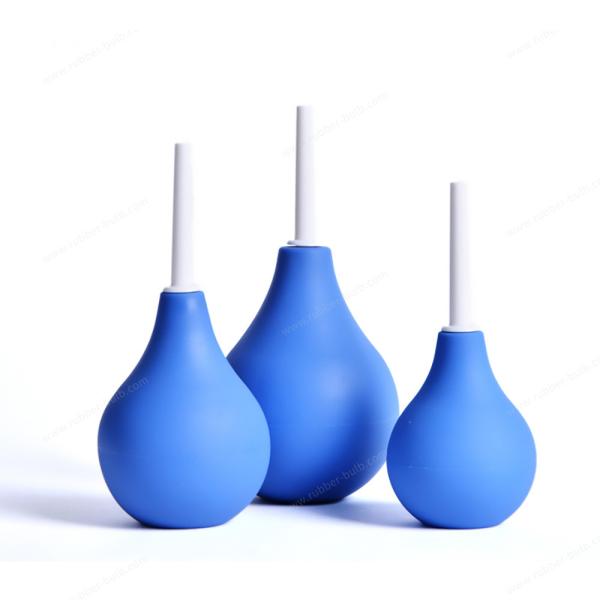 Quality Traveling Large Silicone Rubber Enema Bulb 210ml Reusable For Anal Clean for sale