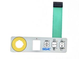 Buy cheap Electronic Reverse Printing Custom Membrane Keyboard With High Performance product