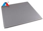 Customized False Suspended Lay In Ceiling Panels Grey Color With Main Cross Grid