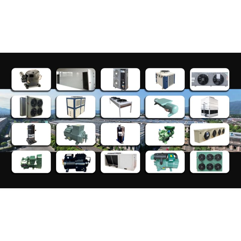 Dependable Cooling Capacity Air Cooler Condenser for Blast Freezers OEM and Durable Materials