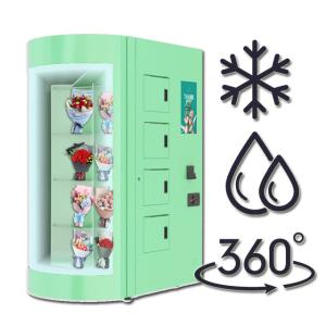 Self Service Restaurant Salad Vending Machine Credit Card Payment