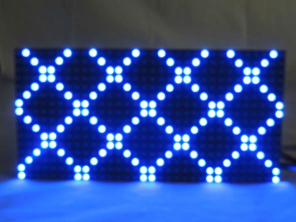 Quality LED Programmable Sign Display Board Module 10000 Dots / ㎡ Hysical Density for sale