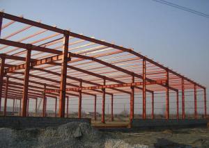 China Prefabricated Steel Structure Workshop Factory Building Metal Construction on sale