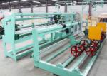 Custom Heavy Duty Fencing Wire Making Machine , 4M Width Chain Link Weaving