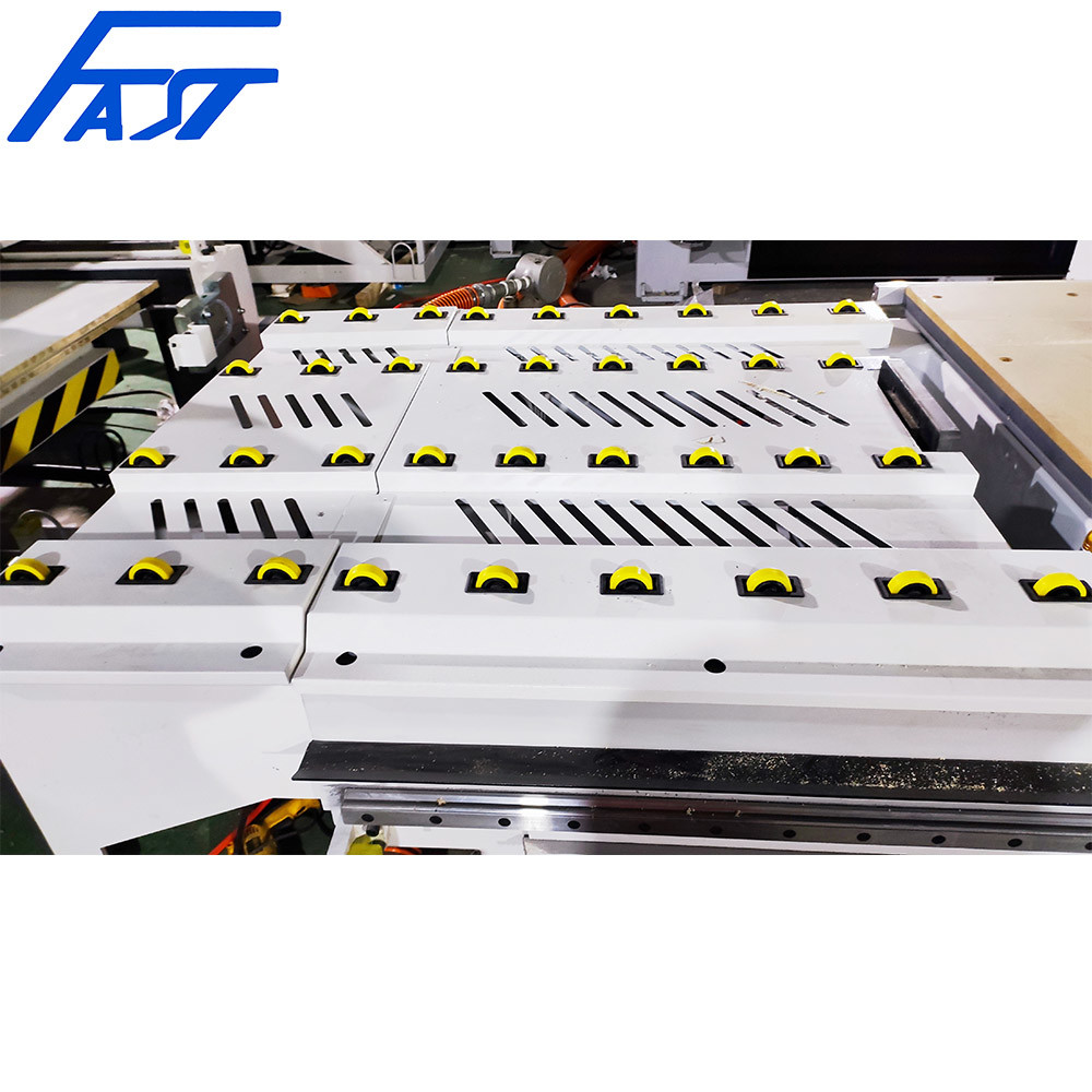 Production Line CNC Router Wood Working Automatic Loading And Unloading Nesting Machine For CNC Furniture Cabinet
