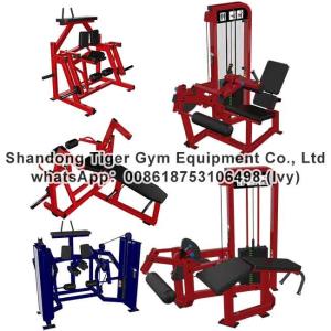 China Gym Fitness Equipment Iso-Lateral Leg Curl /  Prone leg Curl / Seated Leg Curl / Kneeling Leg Curl exercise machine on sale