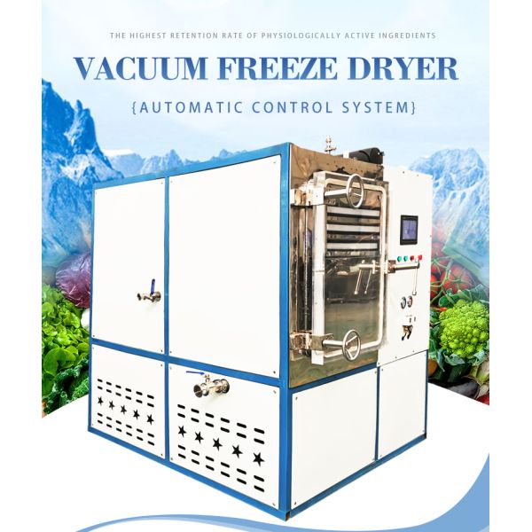 Commercial Freeze Dryer 40 Feet Freezer Container 50-300kg/H Electric Heating