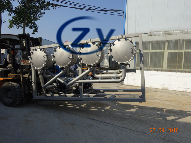 Ss304 Tapioca / Cassava / Yam Starch Separator Extraction Machinery Hydrocyclone