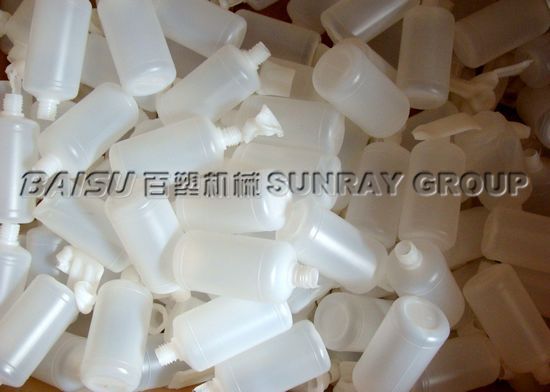 Four Cavity Head Plastic Bottle Manufacturing Machine Scraps Slide Channels Included SRB55D-4
