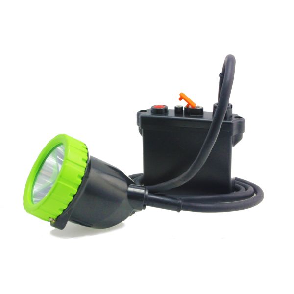 50000 Lux Led Headlamp Rechargeable , 4 Color Lighting Miners Cap Lamp