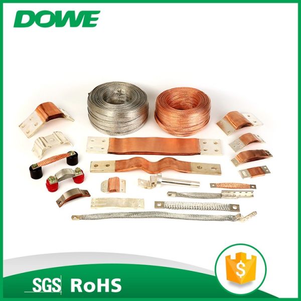 electromagnetic radiation shielding non-insulated flexible copper connection