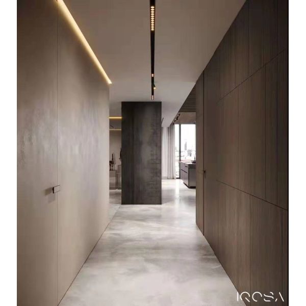 Interior Design Linear LED Track Light Suspension Mount Installation