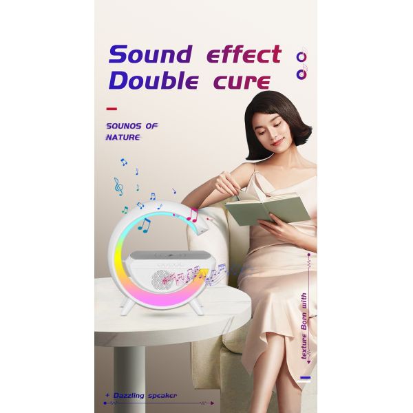 Plastic Wireless Bluetooth Speaker 235*80*238MM Total Harmonic Distortion