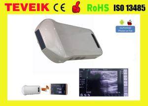 China Portable mini 128 elements wireless ultrasound probe wireless linear probe best price wireless ultrasound machine on sale